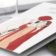 Custom Portrait Illustration Cards