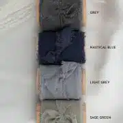 Chiffon Ribbon Colours Greys