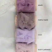 Chiffon Ribbon Colours Purples