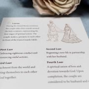 Anand Karaj Ceremony Wedding Program