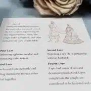 Anand Karaj Ceremony Wedding Program