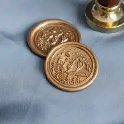 Mountain Night pre-made wax seal