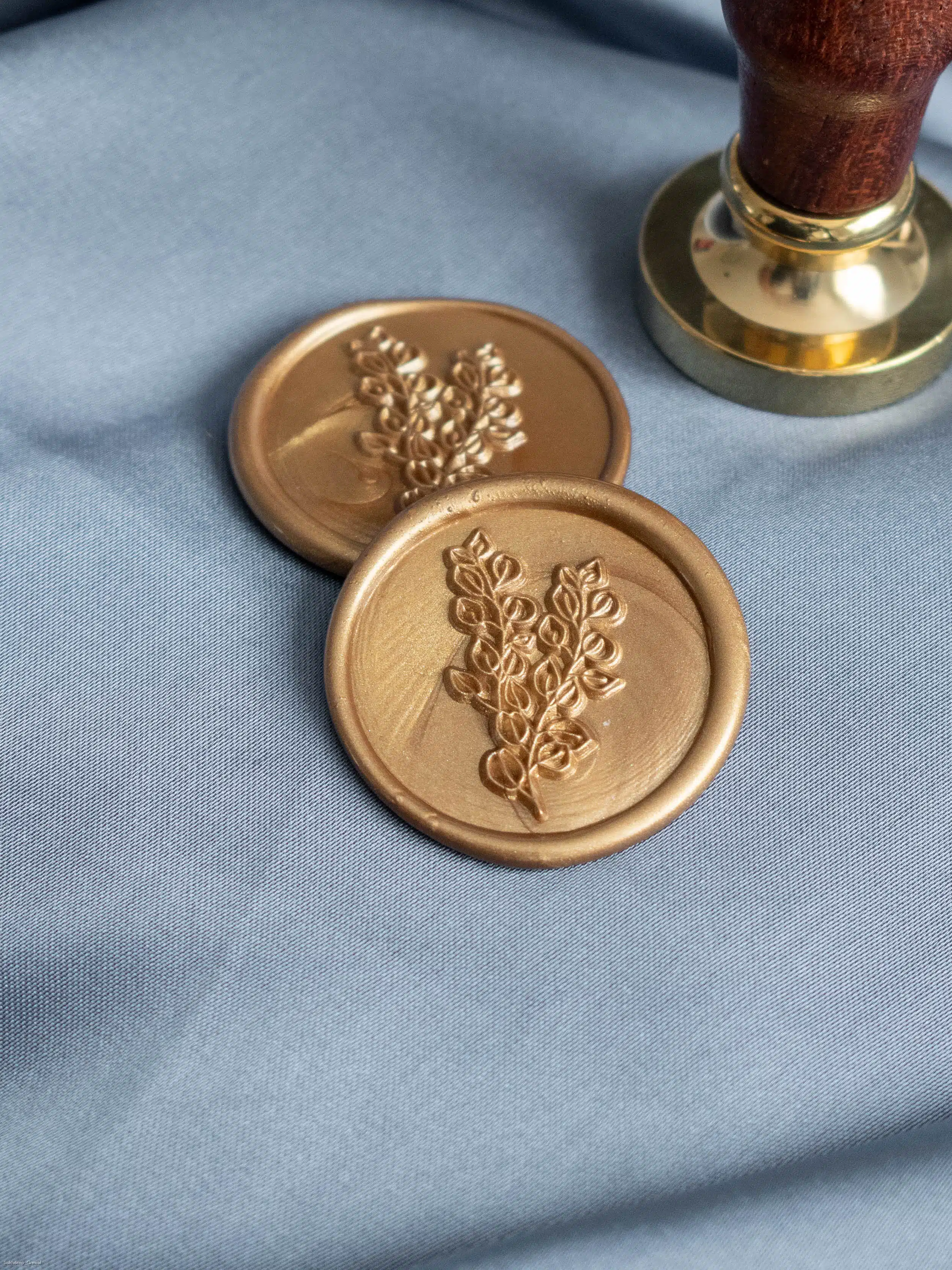 sprig pre-made wax seal