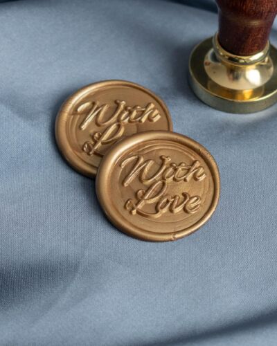 With Love – Pre-Made Wax Seals