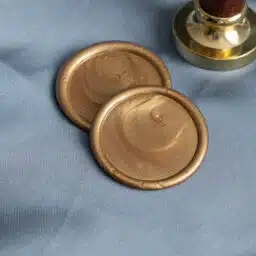 Blank pre-made wax seal