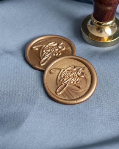 Thank You – Pre-Made Wax Seals