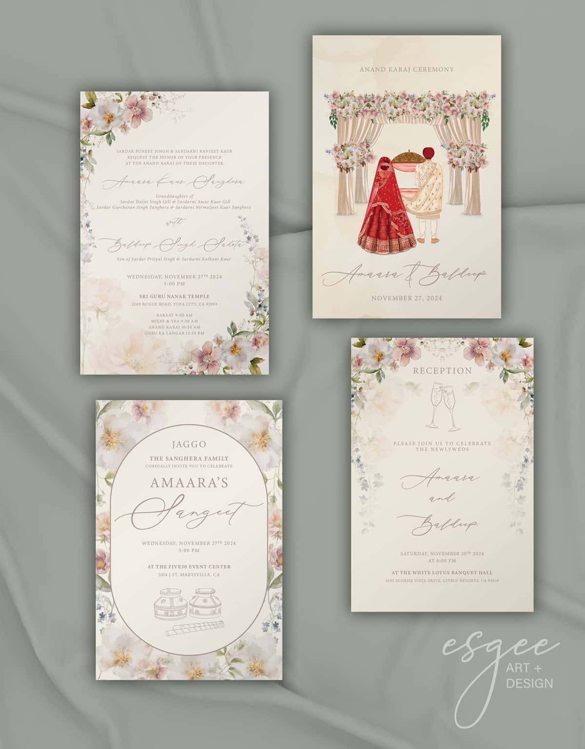 Luxury Wedding Invite