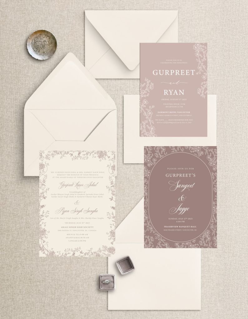 Tier 1 - Classic Wedding Invitation Suite